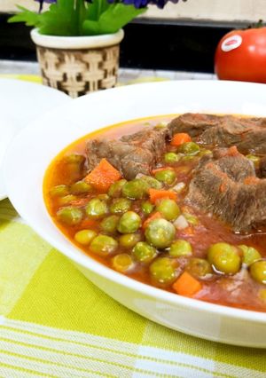 صورة لوصفة بسله باللحم بطريقه سهله ولذيذه