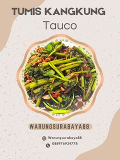 Foto resep Tumis kangkung Tauco
