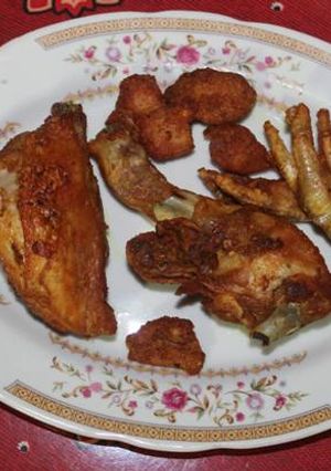 Foto resep Ayam tabuh goreng