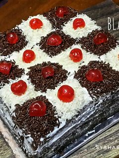 Foto resep Black Forest Potong