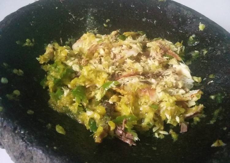 Kembung Goreng sambal Goang