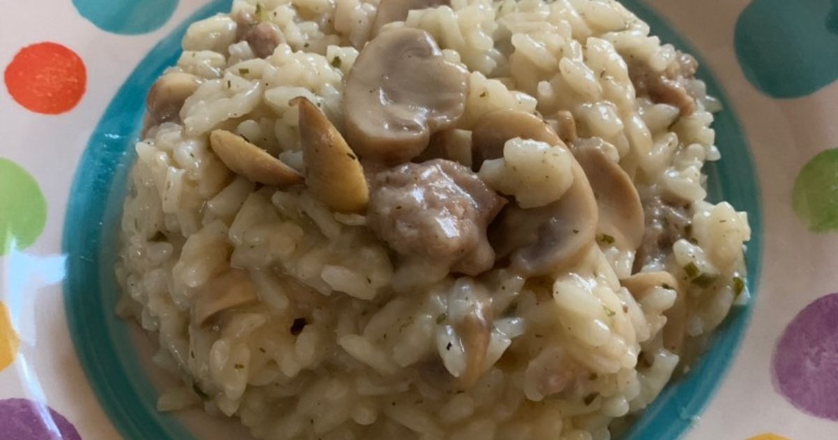 Ricetta Risotto Funghi Freschi E Salsiccia Allo Speck di 🦋Fede2321🦋 ...