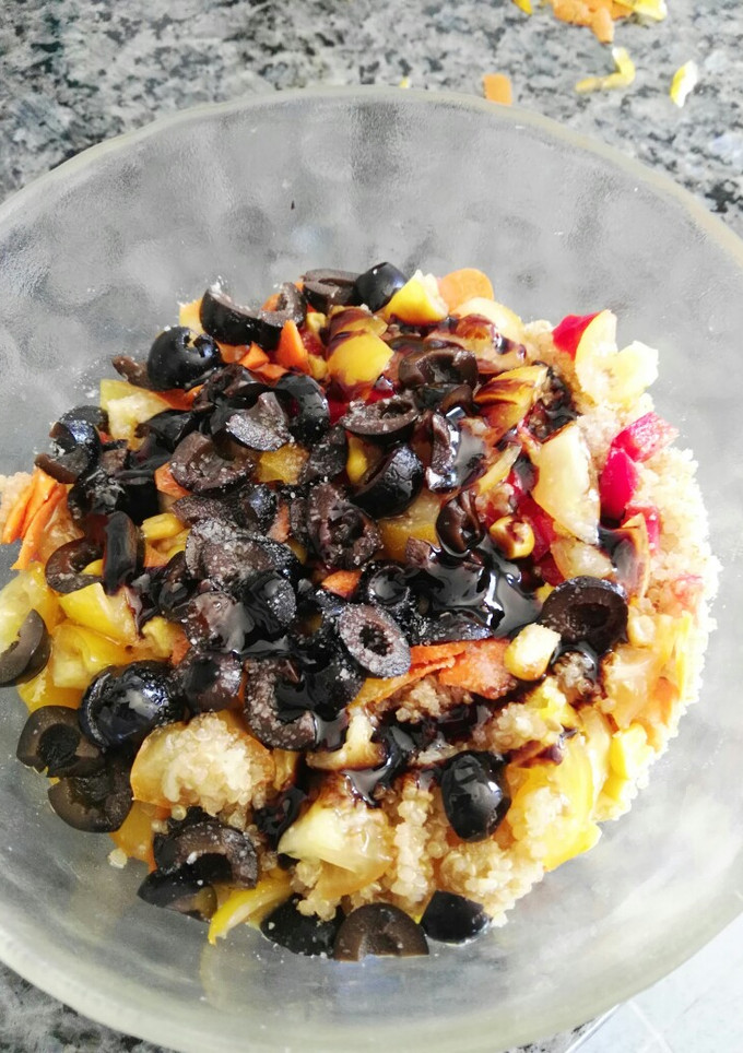 Una foto de Ensalada de quinoa