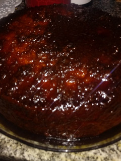 Una foto de Budín de pan súper fácil.