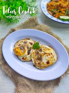Foto resep Telur Ceplok Minyak Wijen