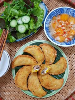Hình của món Bánh gối.