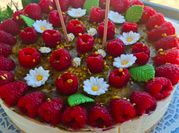 Una foto di dolci al pistacchio