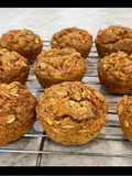 Healthy Carrot Oat Muffins