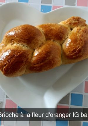 Une photo de Brioche à la fleur d'oranger IG Bas