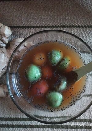Foto resep RONDE DENGAN SELASIH (tanpa kacang dan kapur sirih)