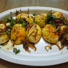 A picture of Anda masala.
