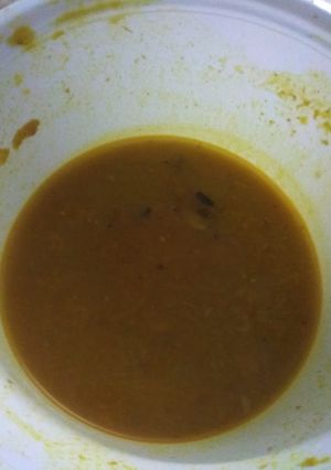 A picture of Easy dal in 5 minutes.