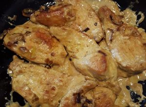 Foto de Frango cremoso na mostarda