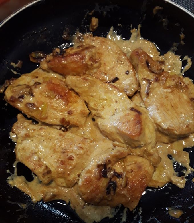 Foto de Frango cremoso na mostarda