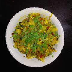 A picture of Paneer Potato laziz.