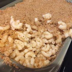 A picture of Homemade Mac and Cheese.