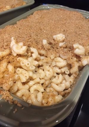 A picture of Homemade Mac and Cheese.
