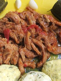 Lecsós pacal recept fotója