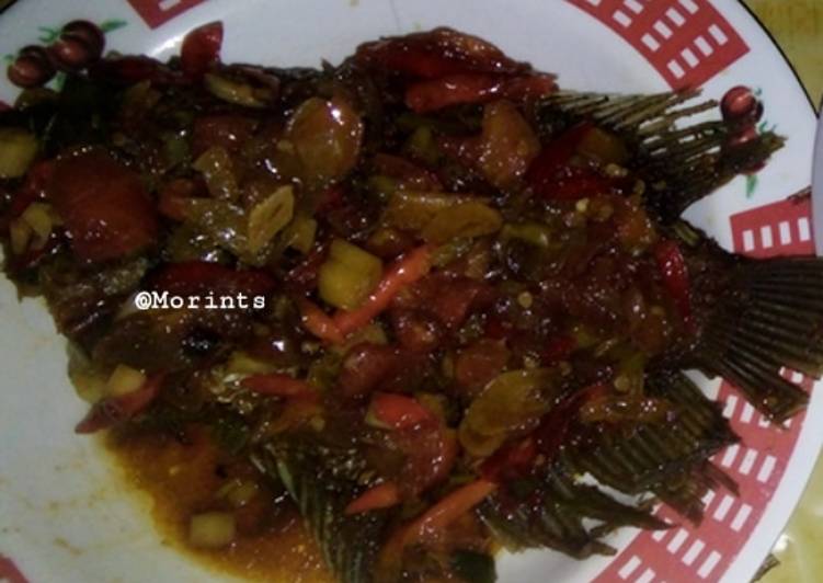 Cara Gampang Membuat Gurame pedas manis Lezat