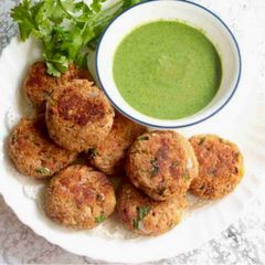 Quinoa & Sweet Potato 🍠 Kabab A picture of Quinoa & Sweet Potato 🍠 Kabab.