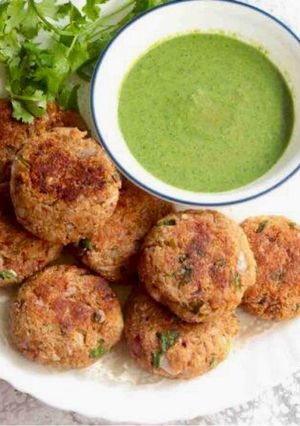 A picture of Quinoa & Sweet Potato 🍠 Kabab.