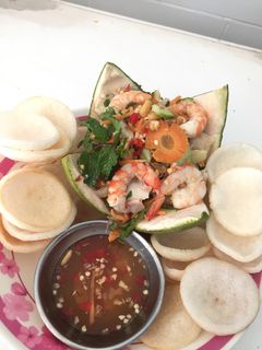 Hình của món Gỏi bưởi 🦐 thịt,thanh mát ngày hè.