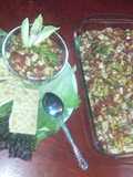 Ceviche de champiñones