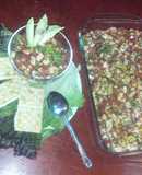 Ceviche de champiñones