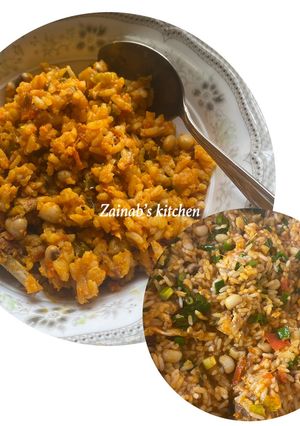 Dafa dukan shinkafa da wake🍽 ainihin hoton girkin