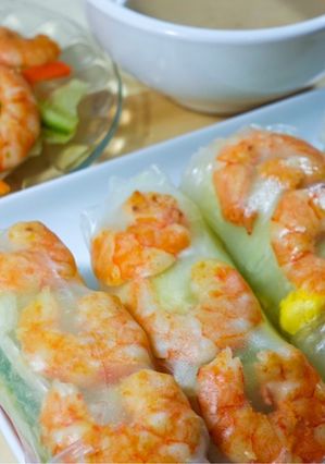 Foto resep Vietnamese Spring Roll | Risol Sehat a la Vietnam