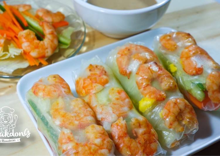 Macam macam Membuat Vietnamese Spring Roll | Risol Sehat a la Vietnam Jadi, Bikin Ngiler