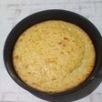 Fainá de queso licuado