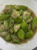Stir-Fried Loofah (清炒丝瓜)