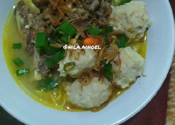 Resep Baru Bakso balungan pedas (baba pedas) Ala Warung