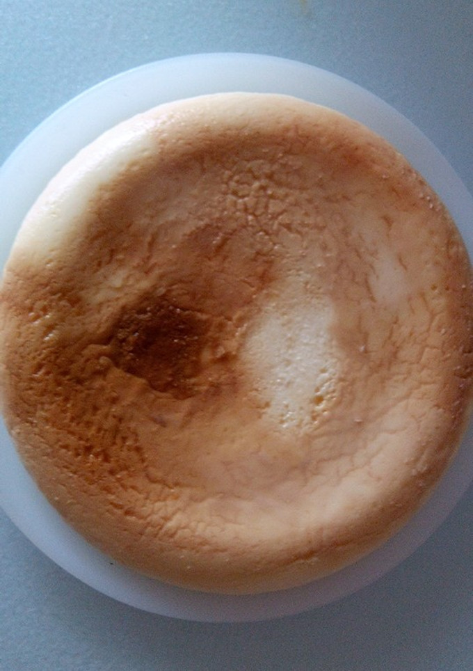 Una foto de Tarta de queso en microondas