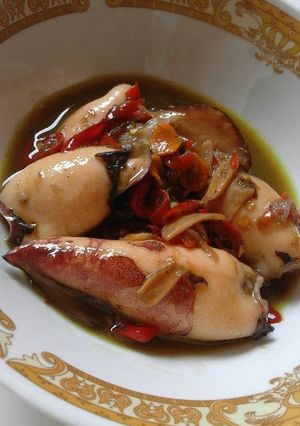 Foto resep cumi tumis hitam