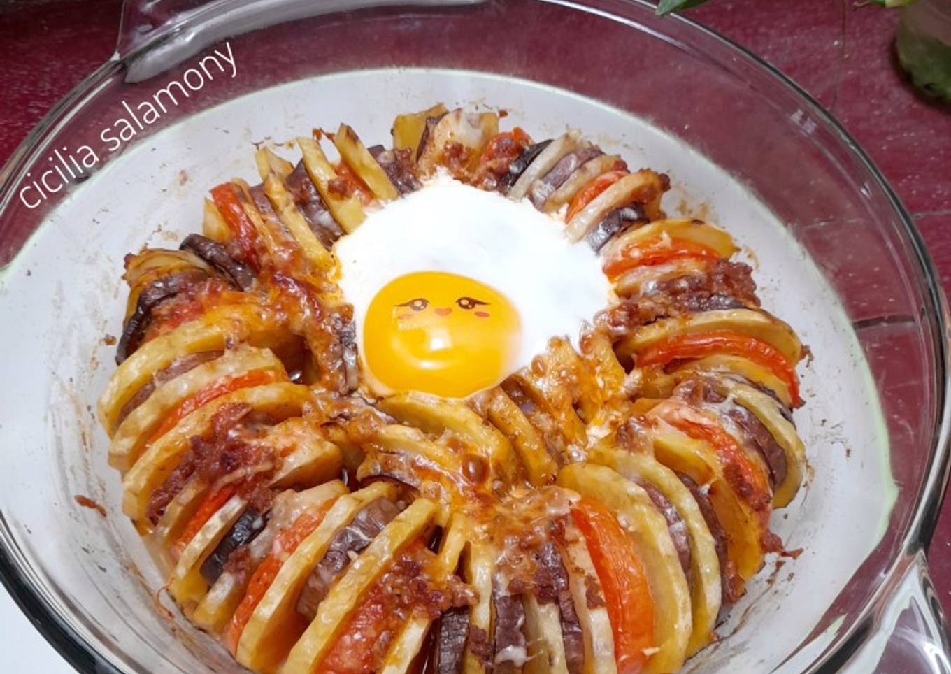 Ratatouille Potato Egg (Simple)