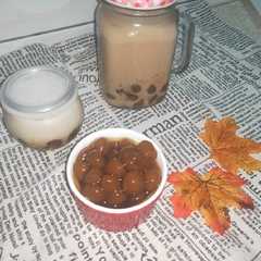 A picture of Booba milk "cencu naicha".