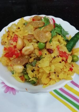 A picture of Banarasi Chura Matar.