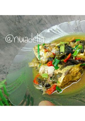Foto resep 1. Bau Piapi Mandar (Ikan Masak Mandar) :Edisi Ikan Peda