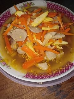 Foto resep Putren cah wortel baso sapi
