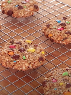 Una foto de Galletas de Avena y Plátano con 3 ingredientes