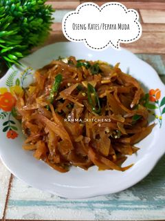 Foto resep 45.Oseng Kates/Pepaya Muda