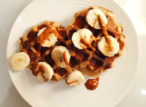 Foto de Waffles Proteicos