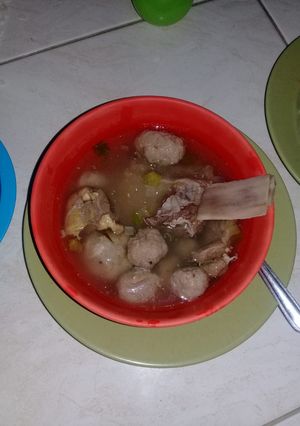 Foto resep Bakso Handmade sederhana