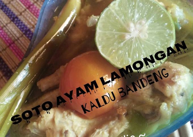 Soto Ayam lamongan dgn bandeng