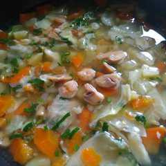 รูปของ Sayur sop udang jamur