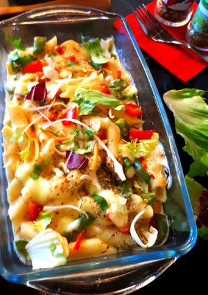 A picture of Pasta Veg Au Gratin.