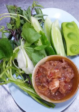 รูปของ น้ำพริกมะม่วงกุ้งสด
