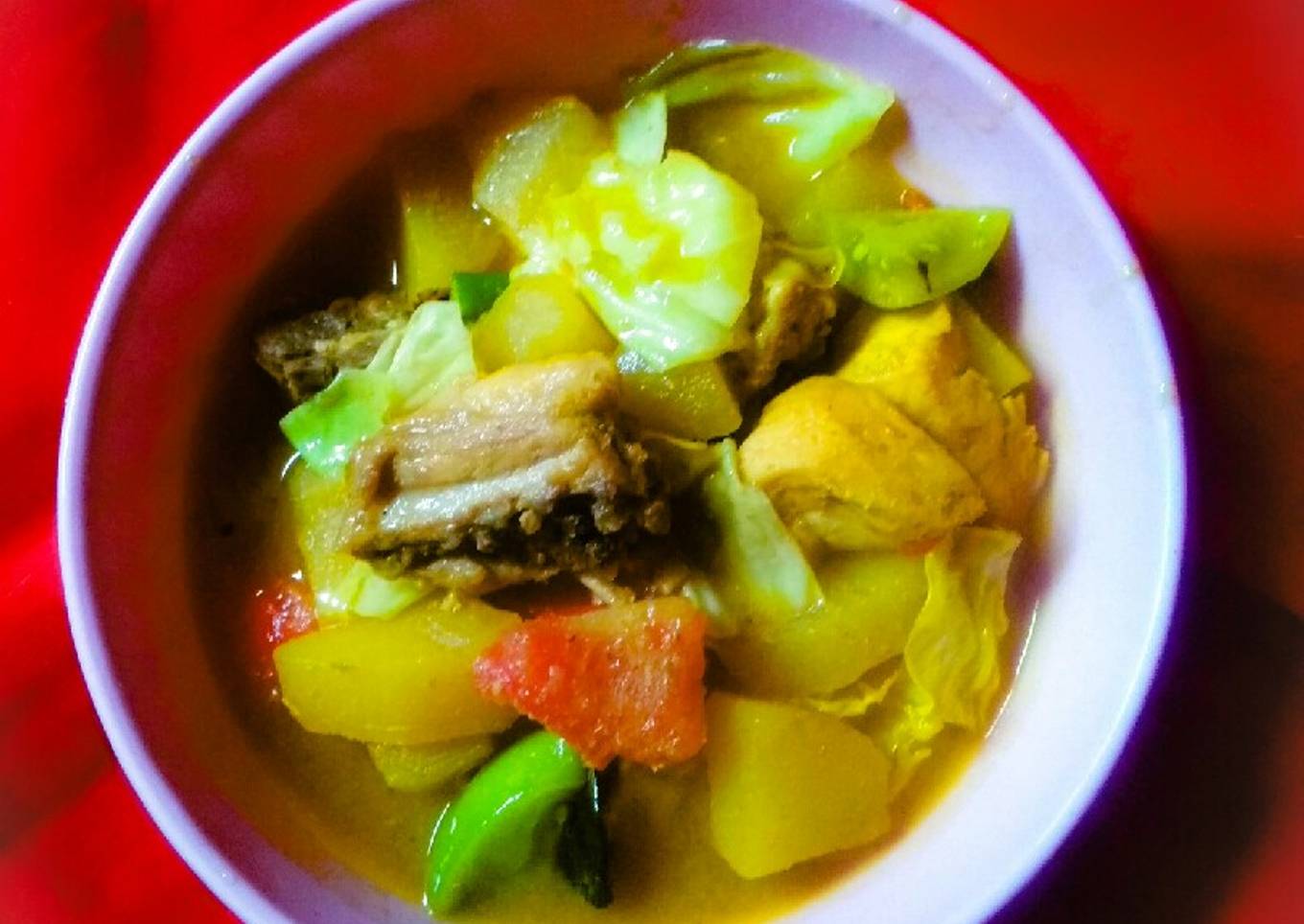 Tongseng ayam tanpa santan